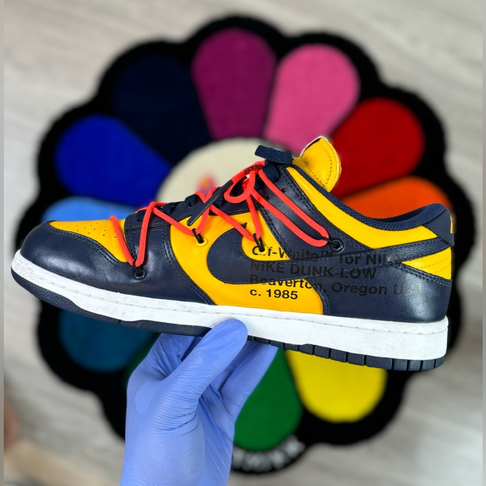 Off-White x Dunk Low University Gold